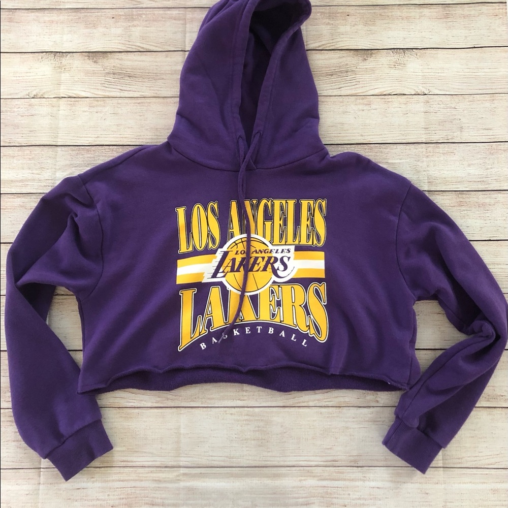 LA Lakers cut off hoodie